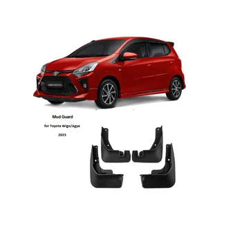 Car Body Accessories Mud Guard Car Mud Flaps Inner fender Fender Flares splash for Toyota Daihatsu Ayla Wigo Agya 2023