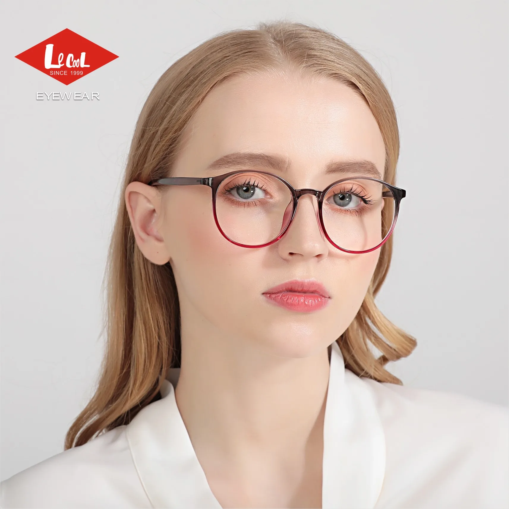 Round Glasses Asian Fit Glasses Frames Online Red TR90 Asian Fit