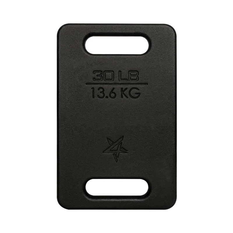 Cast Iron Ruck Plate, Weighted Plate for Rucking, Swings, Squat, Strength Training - Multiple Weights