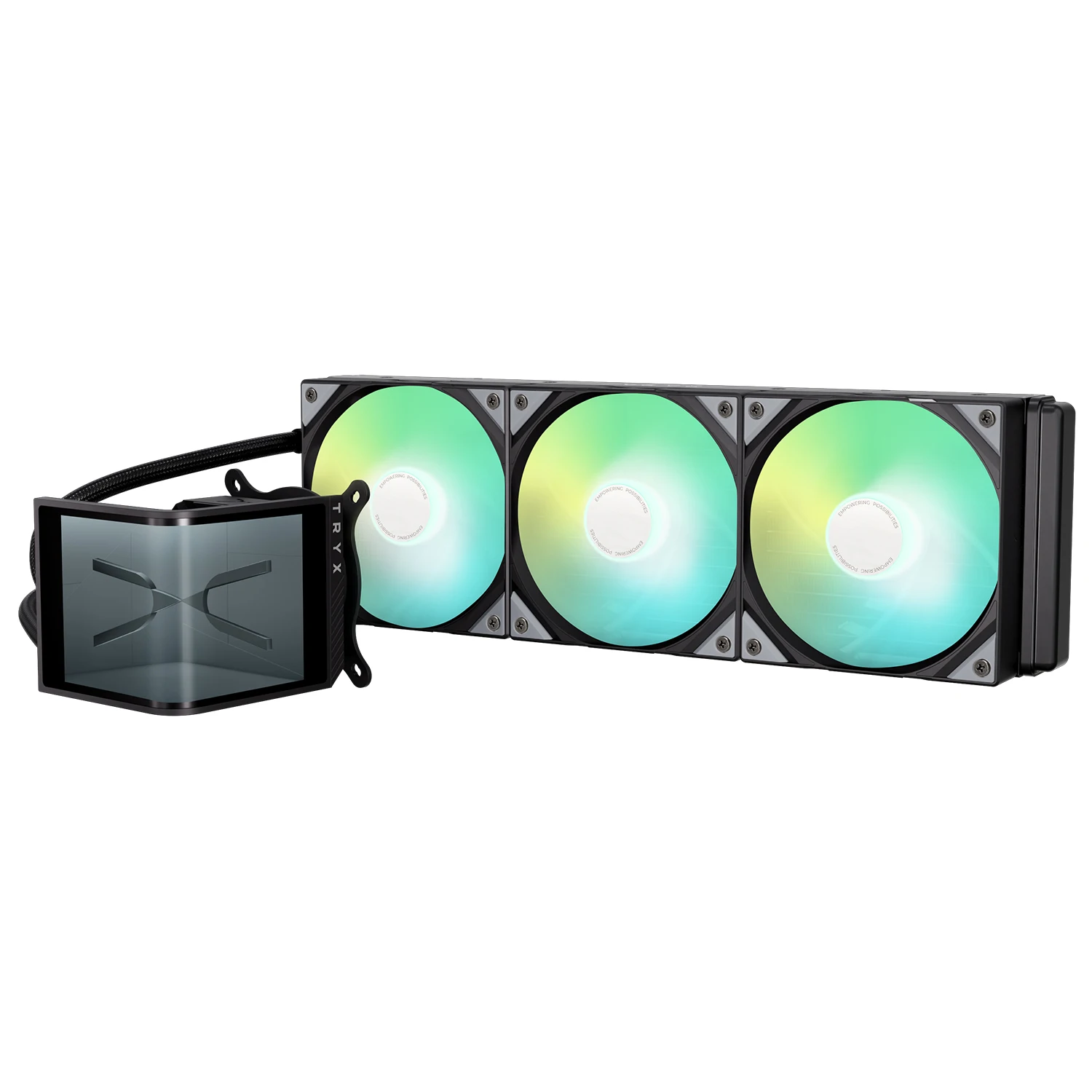 Tryx PANORAMA SE ARGB 360 White/Black AMOLED Water Cooler - 360mm