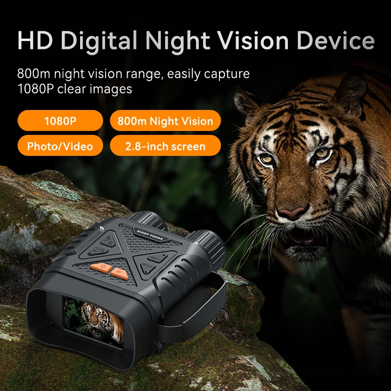 ANESOK328 Night Vision Goggles - 10X Digital Zoom & 4K