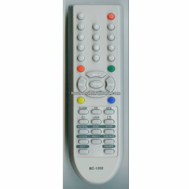 STARWAY TV Universal Remote Control TV BC-1202 Remote Original Home Button Audio / Video Players Use Usb Game Controller
