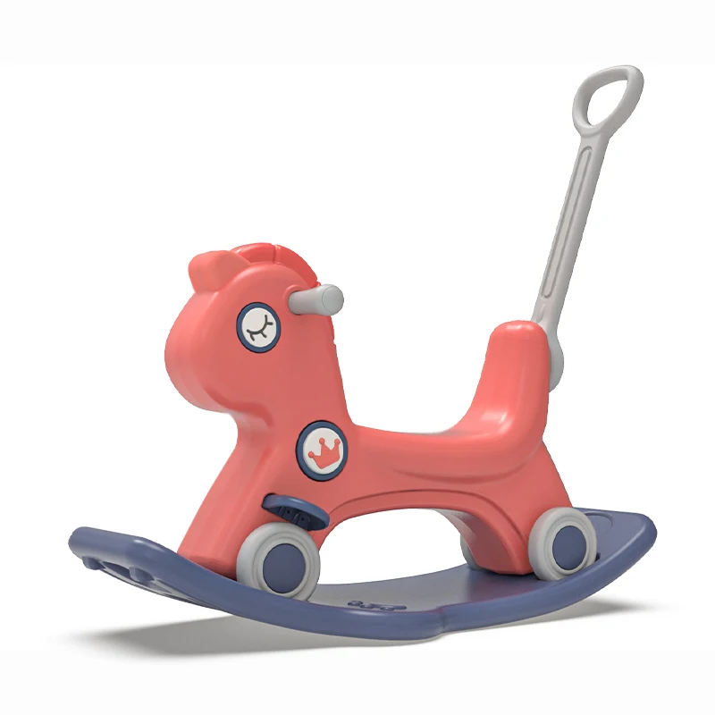 ABST HDPE современный Малыш для детского сада оптом пластиковая детская игрушка лошадка-качалка игрушка для детей