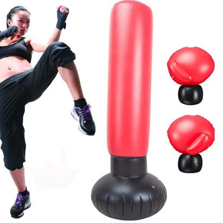 vertical boxing bag