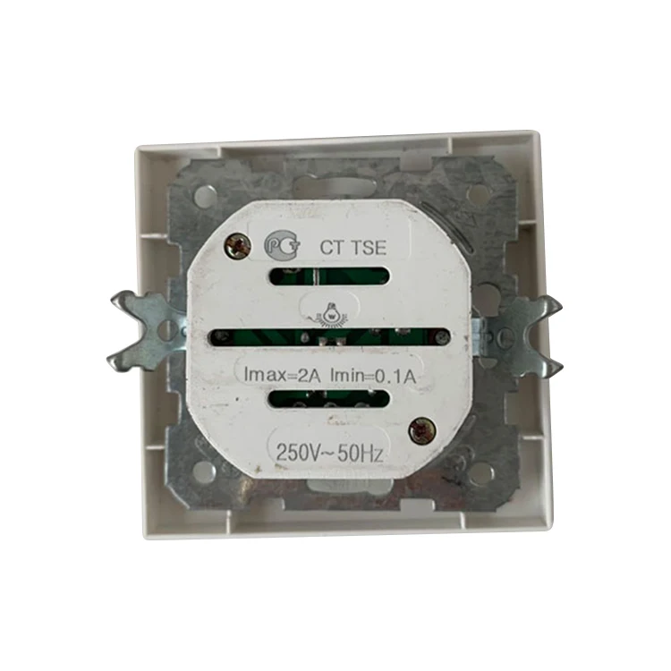 Professional Lighting Accessories EU Style Power Light Control 1 Gang LED Wall Dimmer Switch