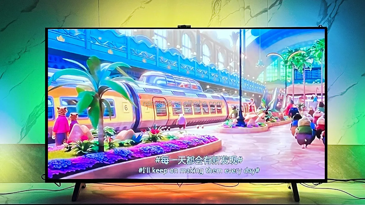 Immersion Led Tv Backlights With Camera Rgbic Ambient Lighting For 55 ...