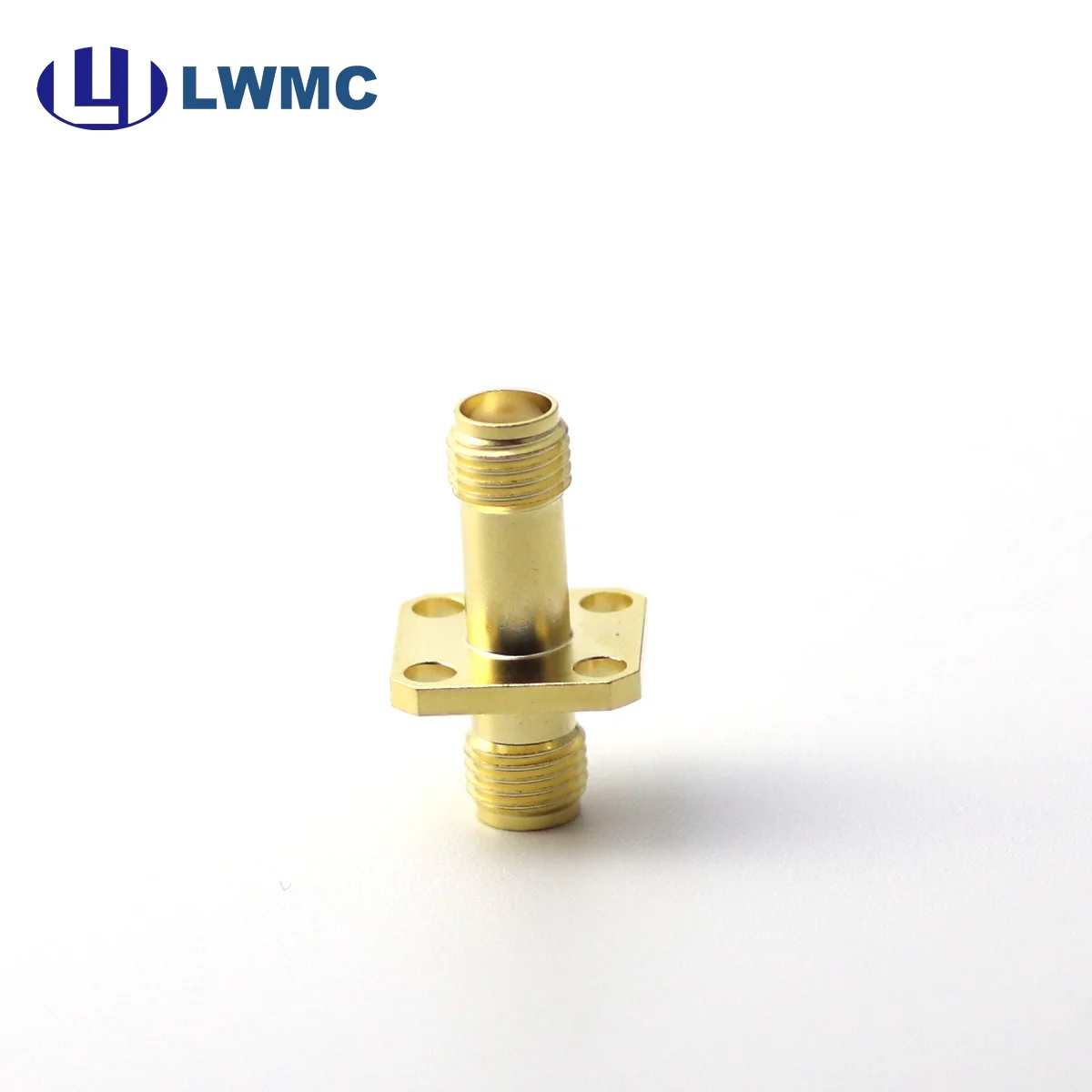 SMA Female to Female 4 Hole Flange