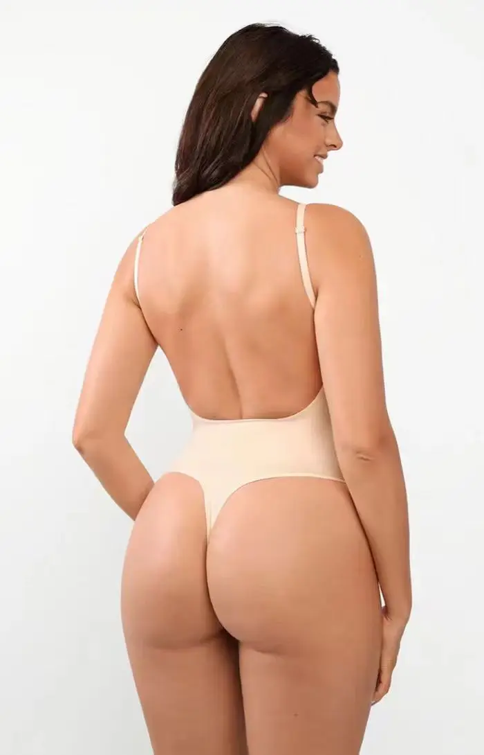 Seamless Shaper Shaping Bodysuit Waist Trainer Shapewear Sculpting Thong Plus Size Body Tummy Control Shaper for Women supplier