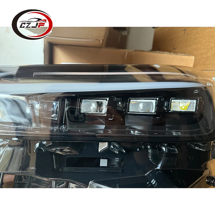 CZJF Hiqh Quality 3 Eyes LED Headlight Right Left for Lexus NX250 NX350 NX300h Headlamp 2022 2023 2024 2025