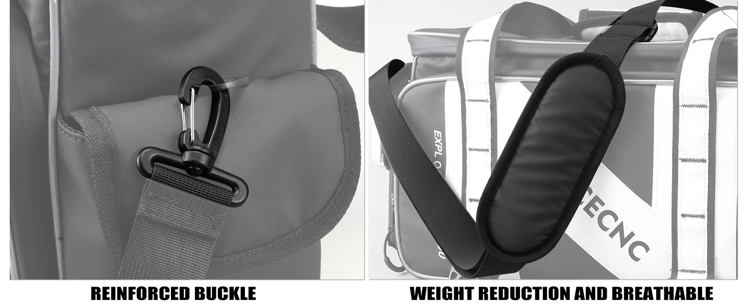 Nicecnc Motorcycle Hard Saddlebag Cooler Insulated Leakproof Saddle Bag