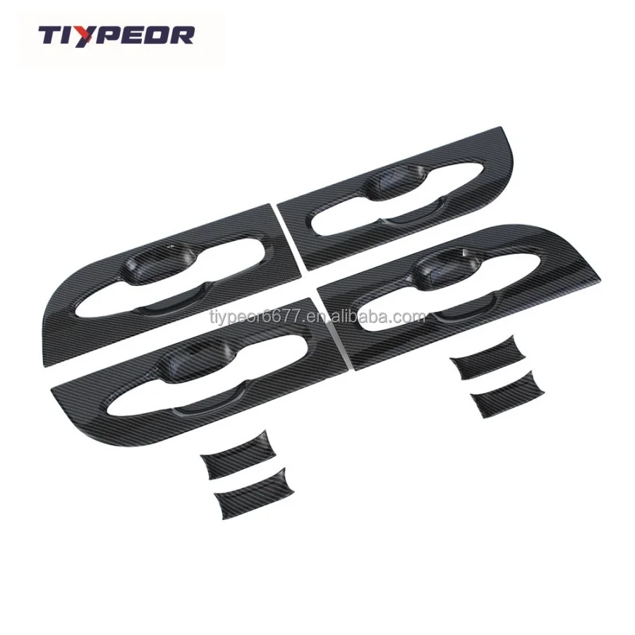 product exterior trims kit  for toyota alphard 2024 door cup protector handle front fog lamp rear mirror charging port cover-8