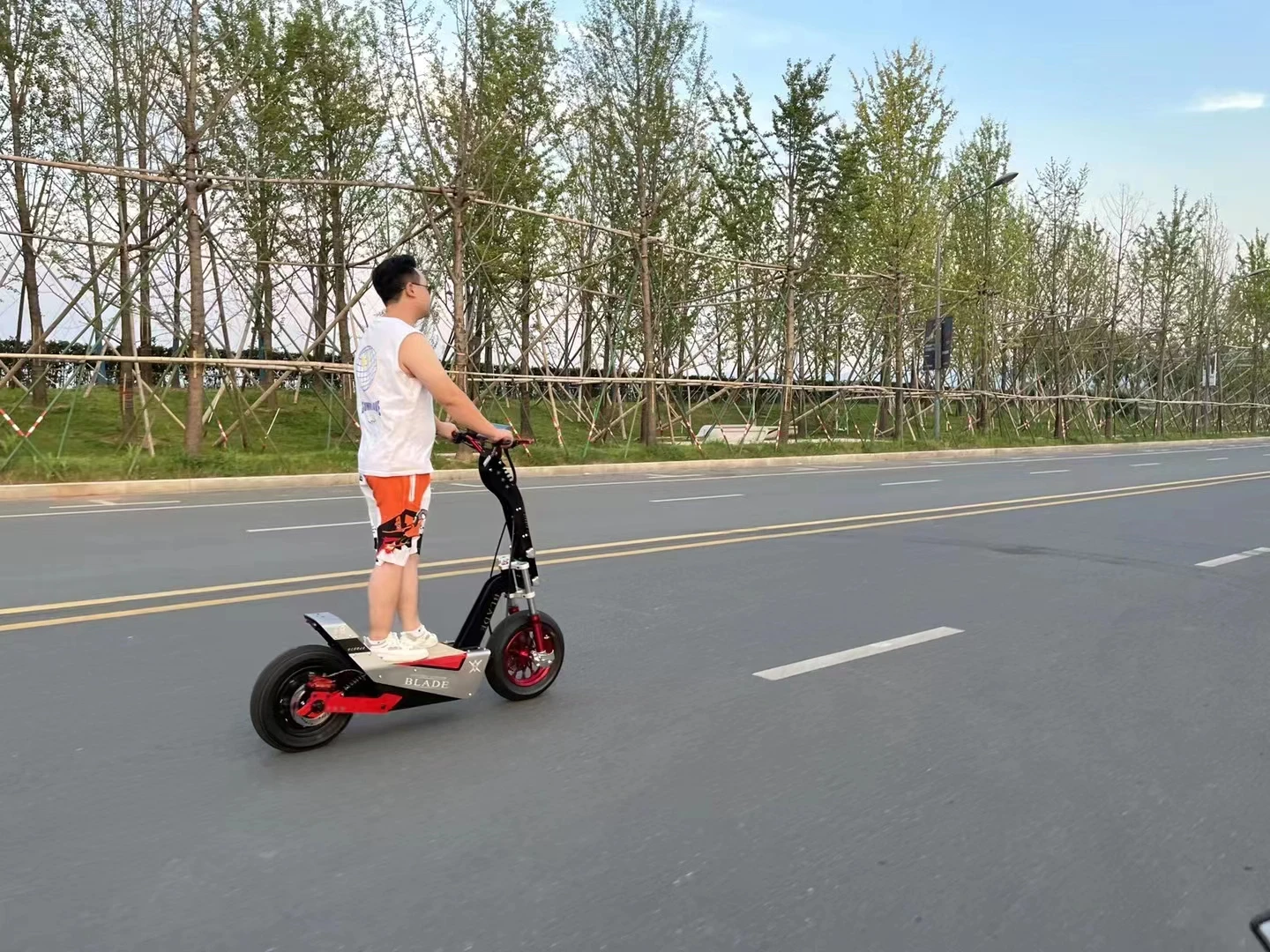 New Electric Scooter 4000w Max Power Teenager Foldable Two Wheel Fat 