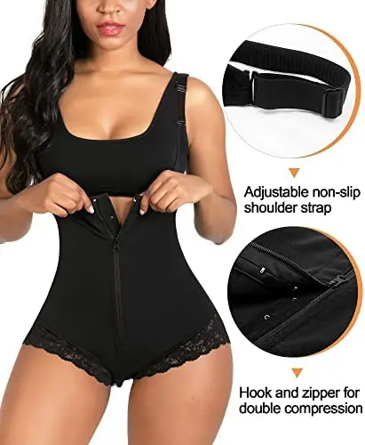 Fajas Colombianas 10XL Breathable Invisible Shapewear