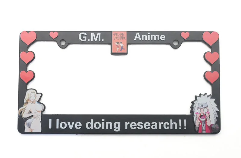 Ghibli Friends License Plate Frame