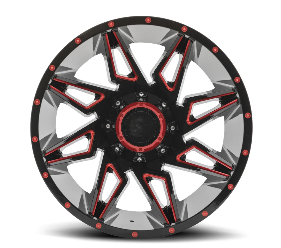 XF218 20 Inch Staggered Wheels Durable Alloy Options