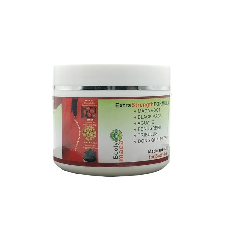 2 Pieces Buttock Cream and 100% Natural New Herbal Maca Ingredients Ultimate Hips Butt Enhancer Oil