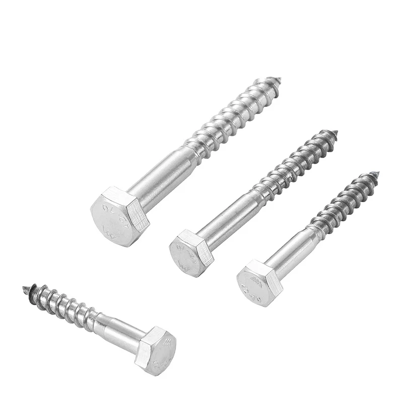 Din571 Hexagon Self Drilling Tapping Bolts Bunk Bed Screw In 304/316