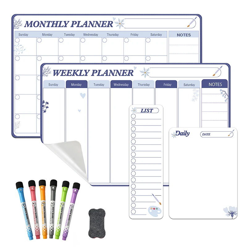 silicone calendar whiteboard specifications