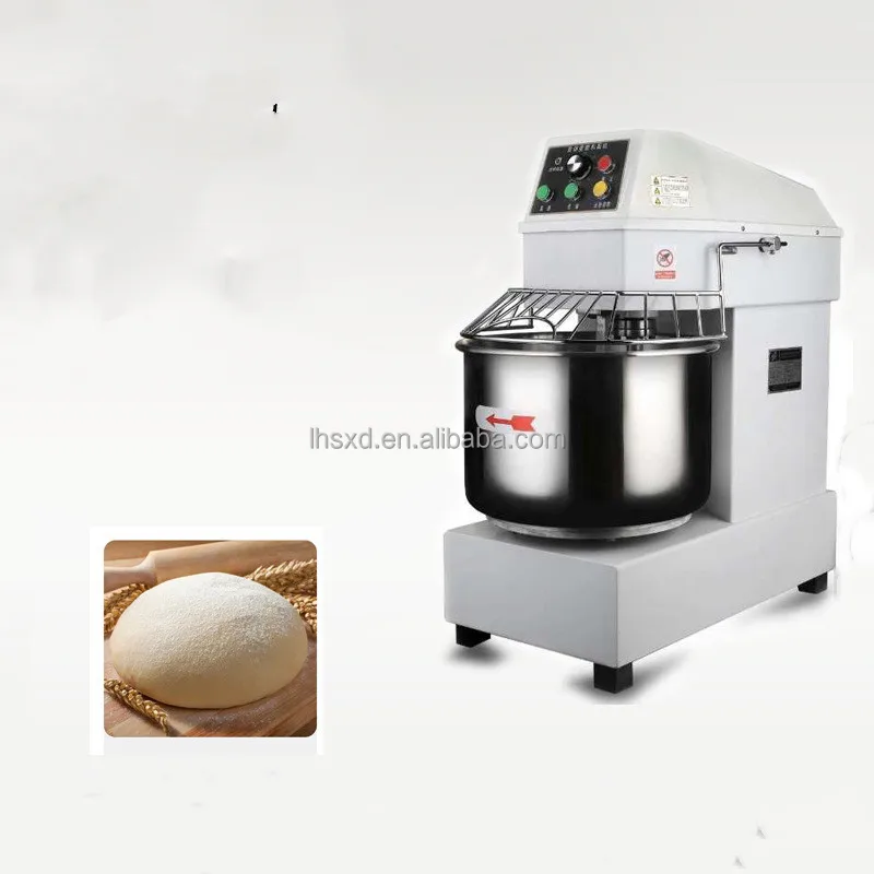 Commercial 5kg 8kg 10kg 12kg 15kg 20kg 25kg 50kg 100kg Kneader Pizza Dough  Bakery Cake Cookies Flour Mixer Machine