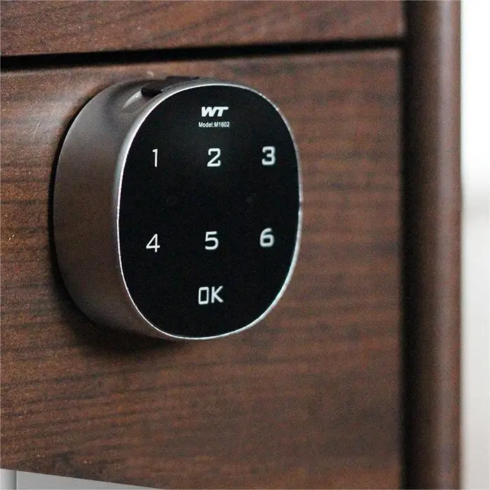 Drawer Lock Smart Keyless Electronic Cabinet Lock Password Drawer Lock for Office File Cabinet