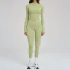 2539 coat 2030-1 trousers-bean paste green