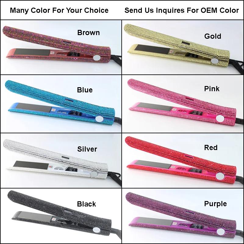 Unique Style And Top Quality Mini Hair Straighteners Custom Logo Flat Irons Professional Hair Straightener