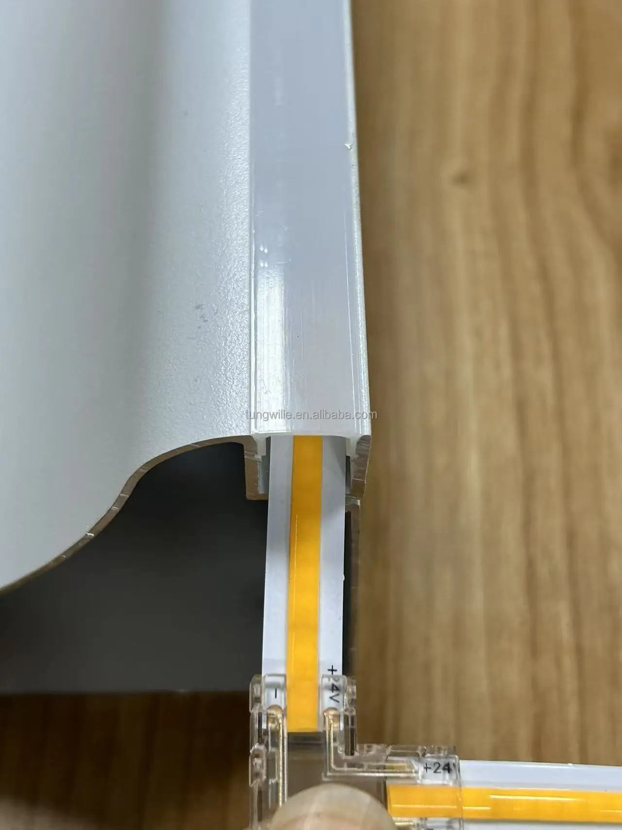 Gypsum Line Ceiling LED Luminous Top Corner Line Light Decorative Back ...