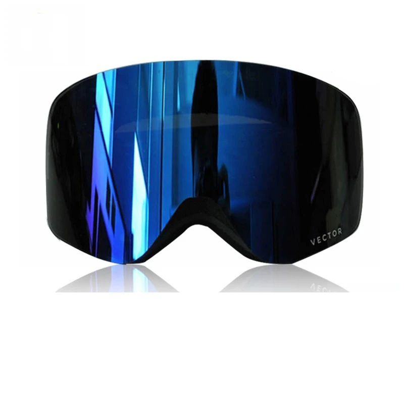 Ski Goggles UV Protection Snowboard Goggles For Men Women Cylindrical Anti-Fog Snow Goggles 