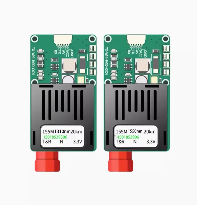 Drone Optical transceiver module SC/FC/LC/ST interface UART/TTL/SBUS to fiber optical module terminal equipment