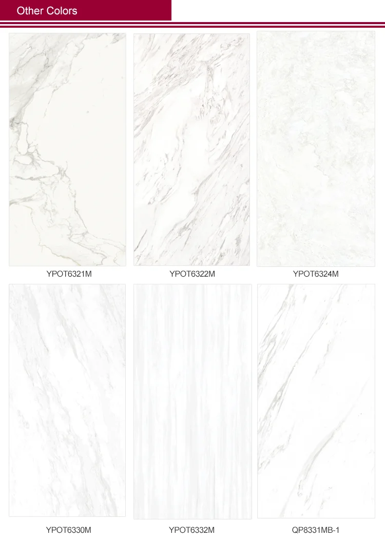 Outdoor and Indoor Heat Insulation Tiles Polished Glazed Porcelain Tiles with Glossy Glazed Surface