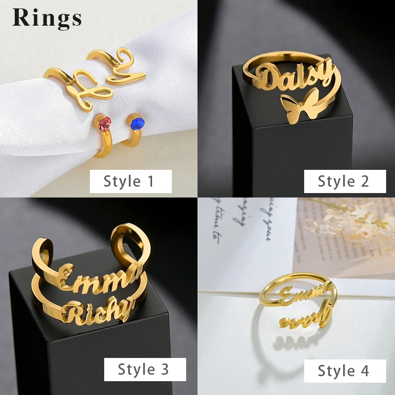 Diy Real Gold Plated Customs Name Plate Necklaces Stainless Steel