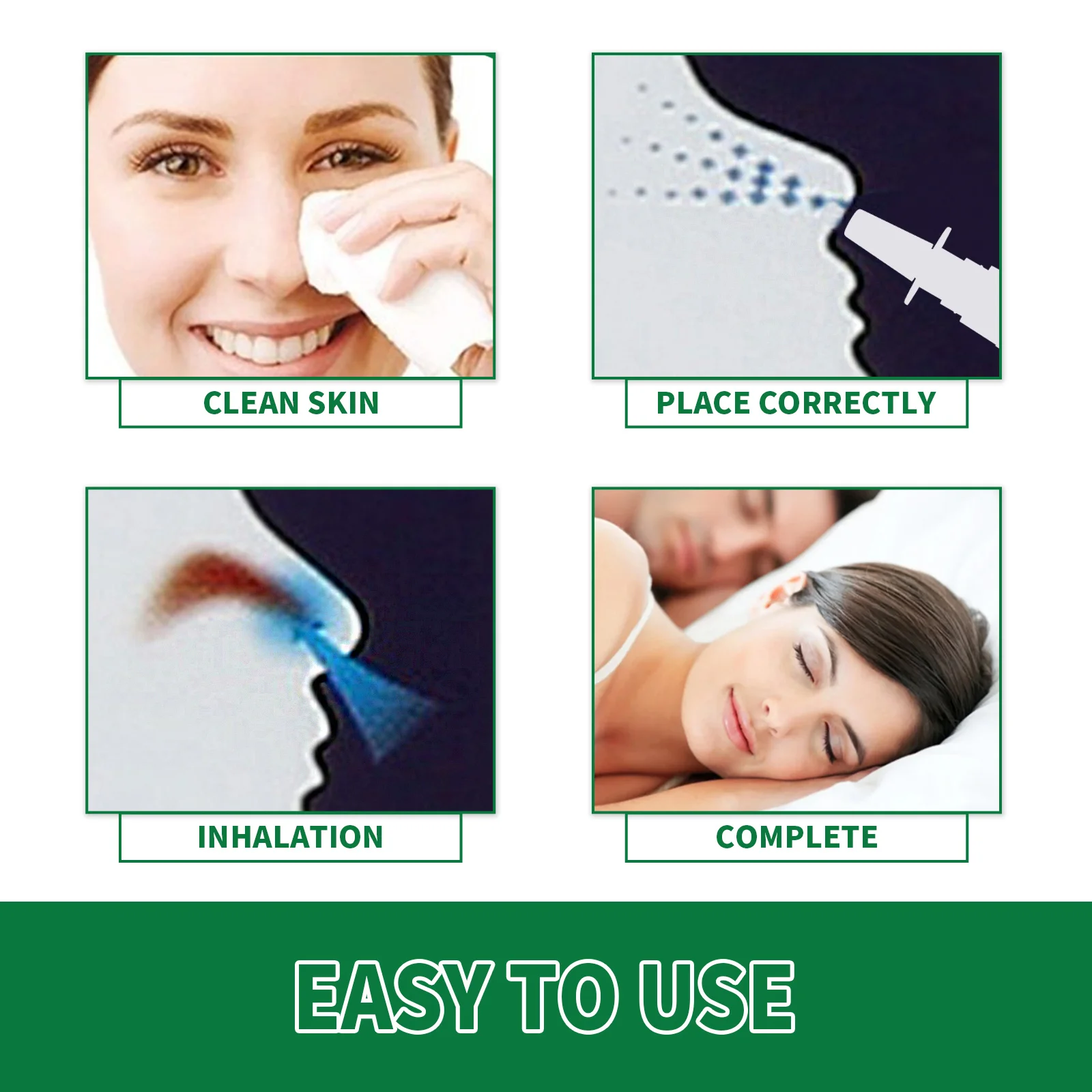 Nose Congestion Rhinitis Sinusitis Treatment Organic Disposable Herbal Lung Cleanse Repair Stop Snoring Health Care Nasal Spray