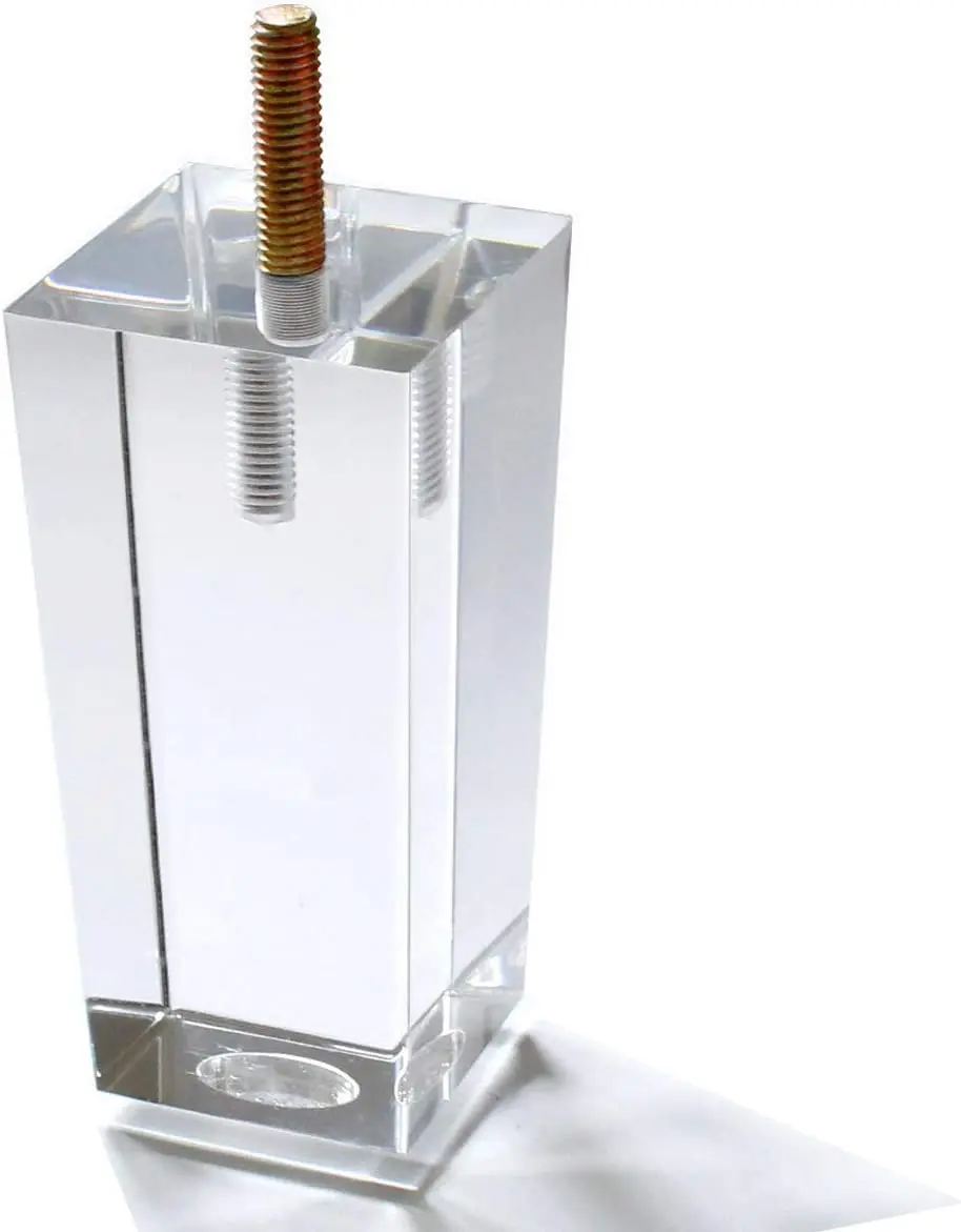 Customized Clear Lucite Table Legs Customized Clear Lucite Table Legs