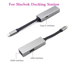 Новое поступление Usb C концентратор док-станция Ethernet зарядка usb3.0 передача данных Tipo C Usb концентратор 3,0 Тип C Usb концентратор