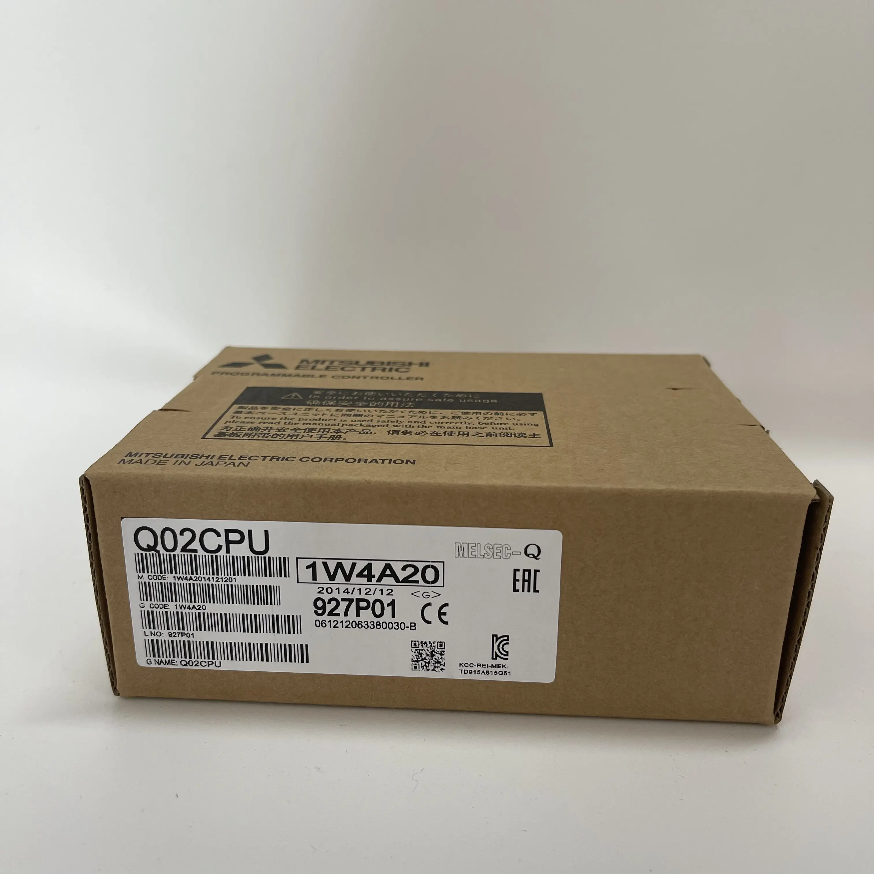 MITSUBISHI Programmable Controller CPU Unit Q02CPU