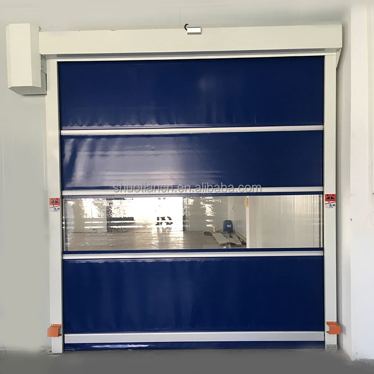 Electric Pvc Rapid Rolling Up Automatic Door - Buy Roll Up Automatic ...