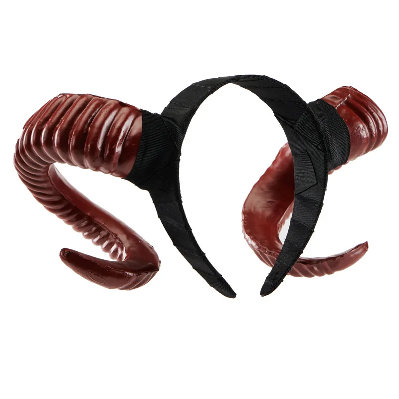 Accessoires de diable à paillettes avec queue et fourche, rouge/noir, taille unique, paq. 2, accessoires de costume à porter pour l'Halloween | Party City
