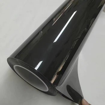New arrival self-repairing Piano Black gloss black vinyl wrap  rolls for gloss black car wrap vinyl