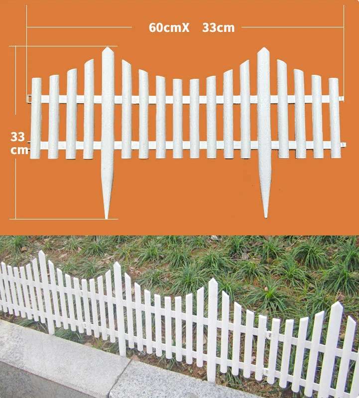 Garden Fence Plastic Small Garden Fence Panel Mini Fence For Garden