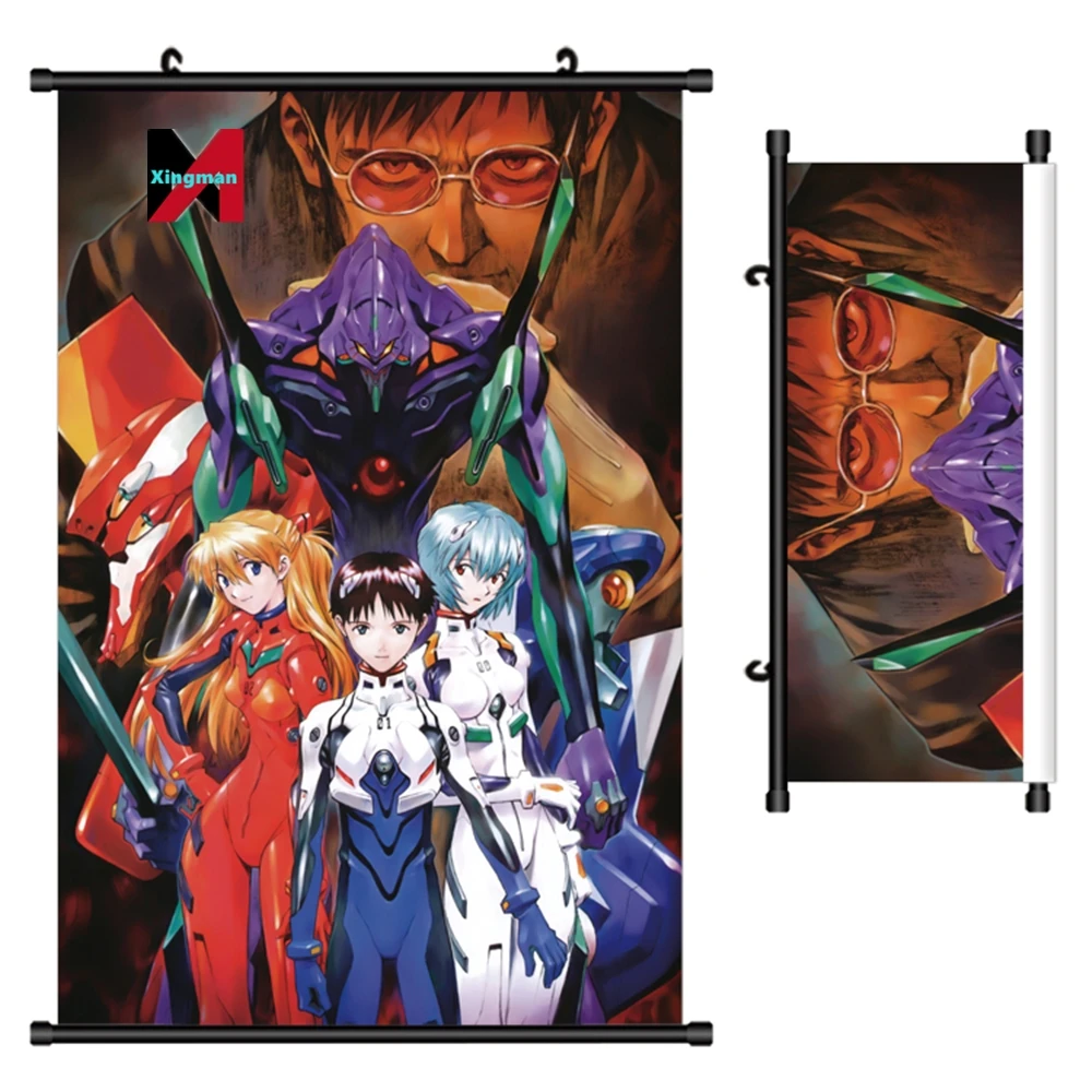 2022 New Anime Neon Genesis Evangelion Eva Ayanami Rei Cosplay Scroll Mural  Wall Poster Home Decor Hanging Picture - Buy Anime Hanging Picture,Wall  Hanging Murals,Neon Genesis Evangelion Product on 