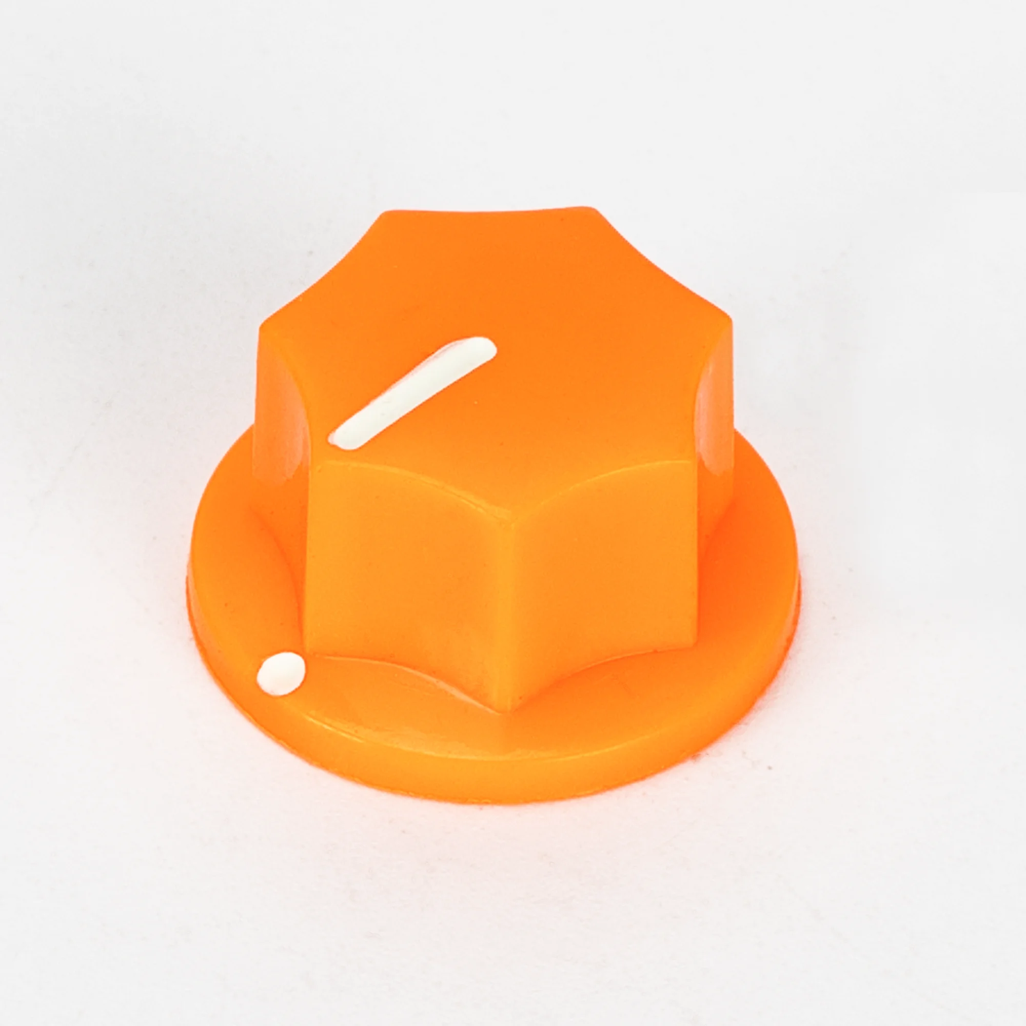 MXR Style Fluted Knob Guitar Pedal Knob Knurled Shaft 6.35MM Shaft Hole Diameter Potentiometer O.D.20MM Electronic Acces
