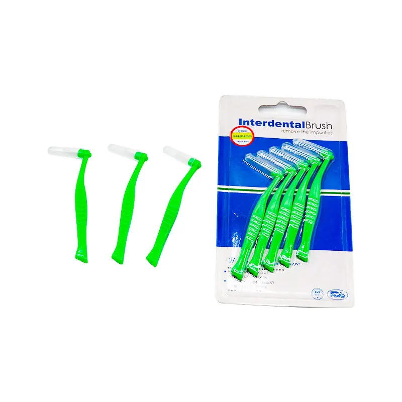 5 упаковок L-образная межзубная щетка для чистки