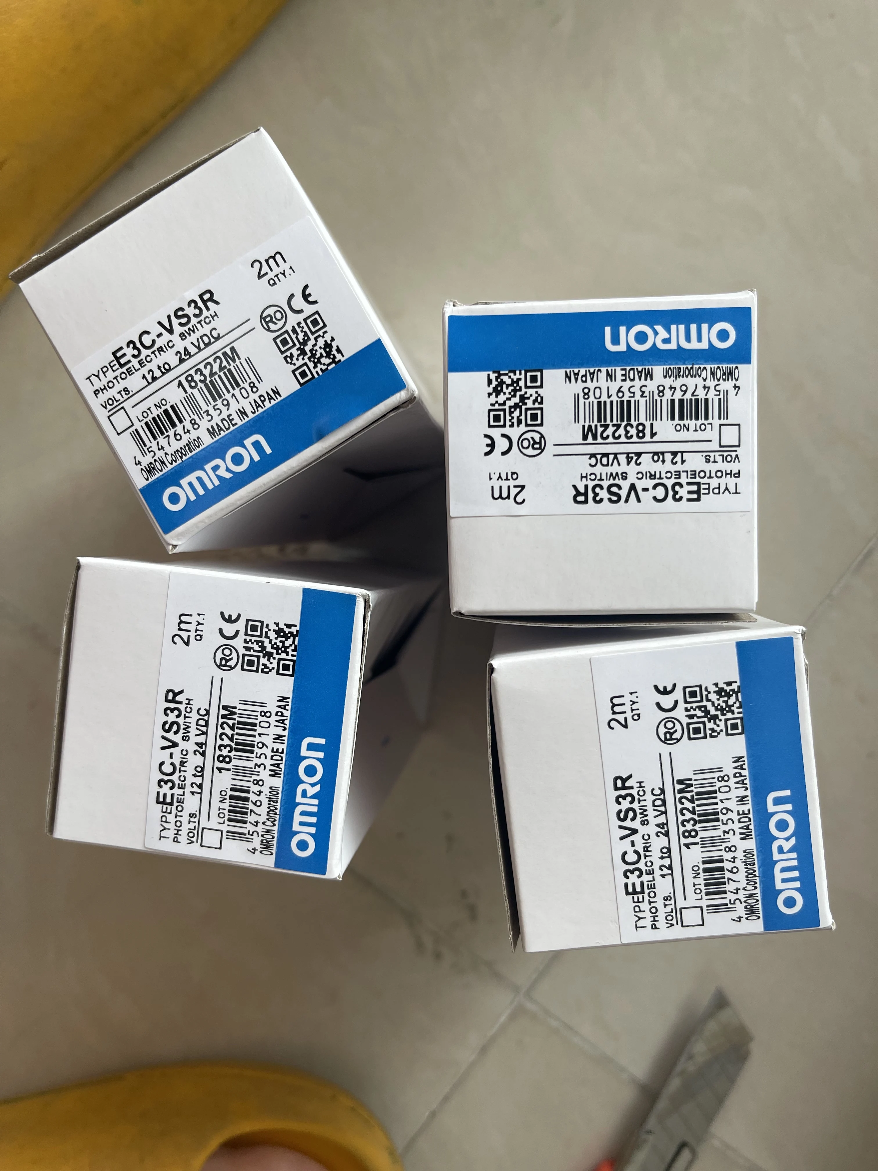 Omron Photoelectric Sensor E3C-VS3R