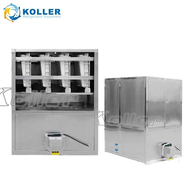 Koller Ice Maker Machine Commercial Cube Electrical Ice Cube Maker for Cold Drinking on Sale