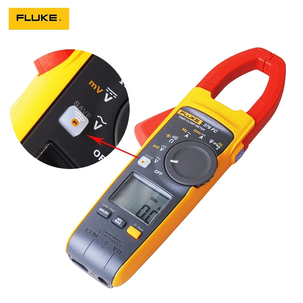 Fluke 376 Fc 1000a Ac/dc Truerms Clamp Meter With Insulated Hand Tool