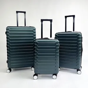 custom logo Three-Piece Suitcase Set 20/24/28 Inch Rolling Luggage with TSA Lock Waterproof & Anti-Theft Gift Box