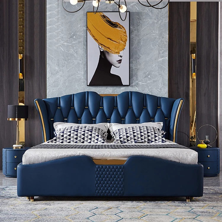 ポストモダンステンレススチールフレームラグジュアリーホワイトレザー