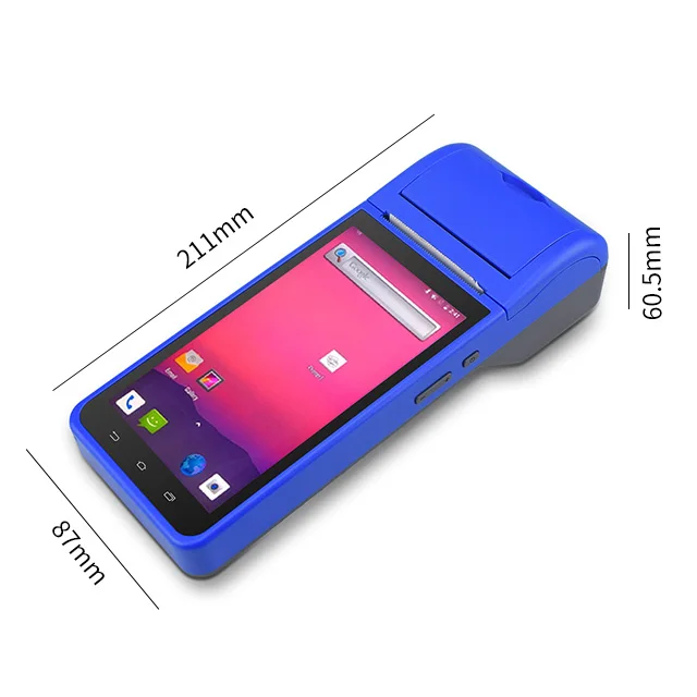 Pos Handheld Calculator with  Thermal Receipt Printer with Scanner
