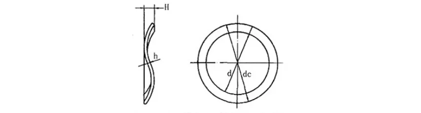 product professional excellent wave spring bearings washer washer m3 m80 high quality 65 manganese steel din137 carbon steel din-59