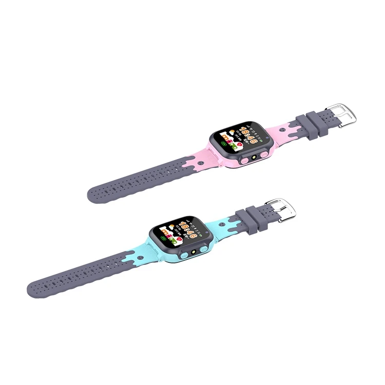 Reloj inteligente con llamadas para niños y niñas, pulsera con tarjeta SIM, rastreador de ubicación, reloj inteligente SOS resistente al agua para niños y niñas_voghion.com
